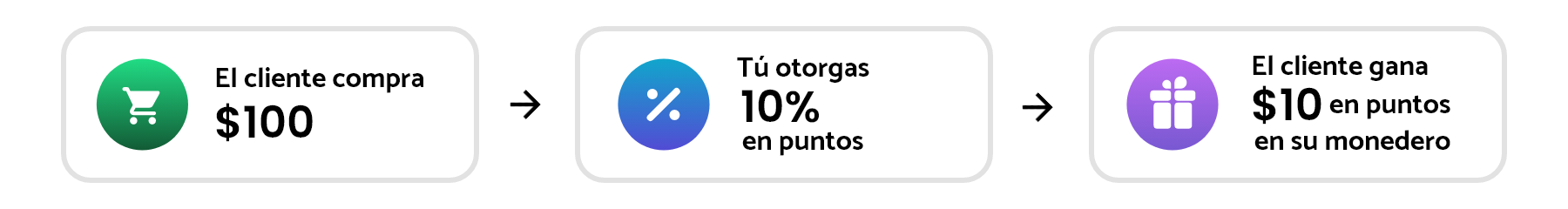 Cómo funcionan los puntos del monedero