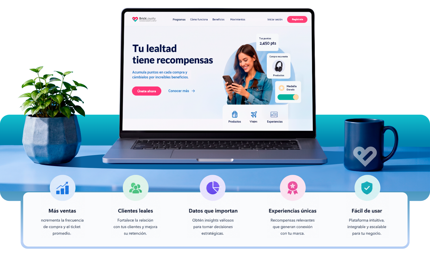 Brick Loyalty - Plataforma de Lealtad para Gestionar y Fidelizar a tus Clientes